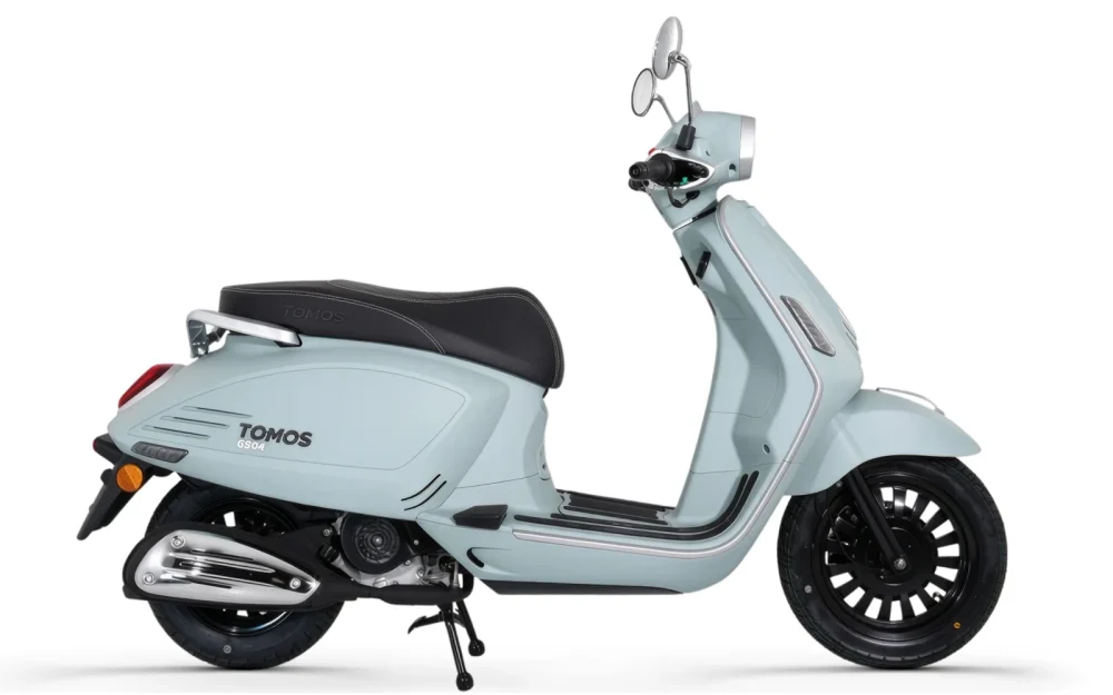 TOMOS GS 04 scooter Ice Blue Matt